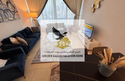 Apartment - 1 Bedroom - 2 Bathrooms for rent in Beach Tower 1 - Al Khan Lagoon - Al Khan - Sharjah Apartment - 1 Bedroom - 2 Bathrooms for rent in Beach Tower 1 - Al Khan Lagoon - Al Khan - Sharjah