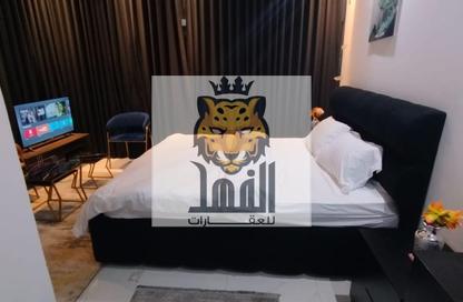 Apartment - Studio - 1 for rent in Corniche Tower - Ajman Corniche Road - Ajman