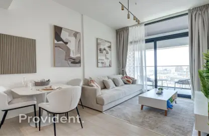 Apartment - 1 Bedroom - 2 Bathrooms for rent in Binghatti Emerald - District 15 - Jumeirah Village Circle - Dubai