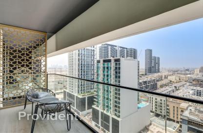Apartment - 1 Bedroom - 2 Bathrooms for rent in Binghatti Emerald - District 15 - Jumeirah Village Circle - Dubai