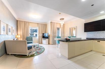 Apartment - 2 Bedrooms - 2 Bathrooms for rent in DAMAC Maison Dubai Mall Street (The Signature) - Burj Khalifa Area - Downtown Dubai - Dubai