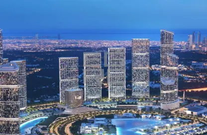 Apartment - 1 Bedroom - 2 Bathrooms for sale in 350 Riverside Crescent - Sobha Hartland II - Bukadra - Dubai