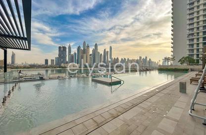 شقة - غرفة نوم - 2 حمامات للايجار في برج Palace Beach ريزيدنس 2 - بالاس بيتش ريزيدنس - إعمار بيتشفرونت - دبي هاربور - دبي