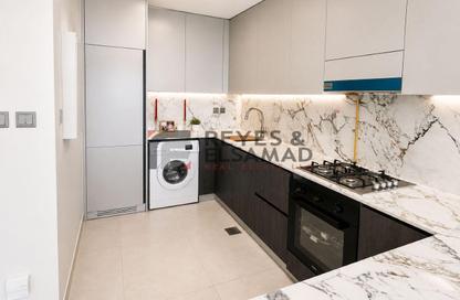 Apartment - 1 Bedroom - 2 Bathrooms for rent in Amal Tower - Dubai Sports City - Dubai