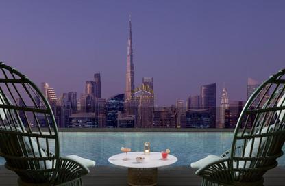 Apartment - 1 Bedroom - 2 Bathrooms for rent in Intercontinental Residences Business Bay - Business Bay - Dubai