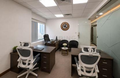 Business Centre - Studio - 3 Bathrooms for rent in Iris Bay - Business Bay - Dubai