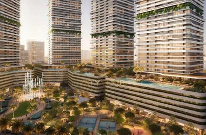 Apartment - 3 Bedrooms - 5 Bathrooms for sale in Linar by Alef - Al Mamzar - Sharjah - Sharjah