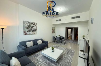 Apartment - 1 - 2 for rent in Corniche Tower - Ajman Corniche Road - Ajman