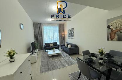 Apartment - 1 - 2 for rent in Corniche Tower - Ajman Corniche Road - Ajman