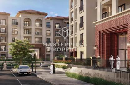Apartment - 1 Bedroom - 2 Bathrooms for sale in Bloom Living - Zayed City (Khalifa City C) - Khalifa City - Abu Dhabi