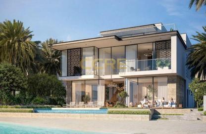 Villa - 5 Bedrooms - 5 Bathrooms for sale in Palm Jebel Ali - Frond F - Palm Jebel Ali - Dubai