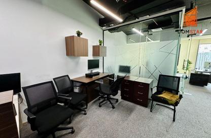 Office Space - Studio - 1 Bathroom for rent in The Binary Tower - Business Bay - Dubai