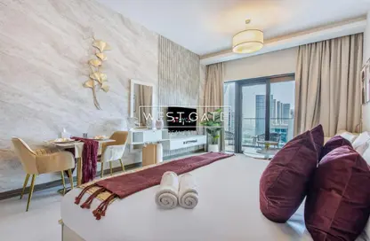 Apartment - 1 Bathroom for rent in SOL Bay - Business Bay - Dubai