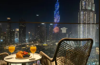 Apartment - 2 Bedrooms - 2 Bathrooms for rent in Burj Royale - Downtown Dubai - Dubai