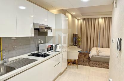 Apartment - Studio - 1 Bathroom for rent in Waves Tower - Business Bay - Dubai