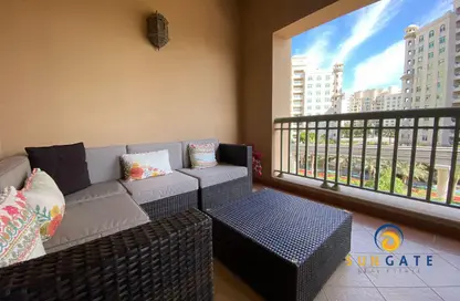 Apartment - 2 Bedrooms - 3 Bathrooms for rent in Golden Mile 1 - Golden Mile - Palm Jumeirah - Dubai
