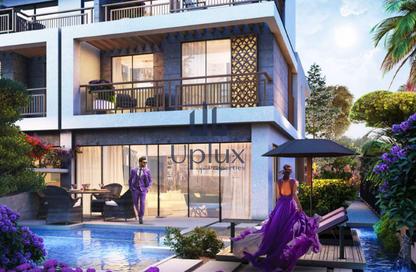 Townhouse - 4 - 4 for sale in Violet 3 - Violet - Damac Hills 2 - Dubai