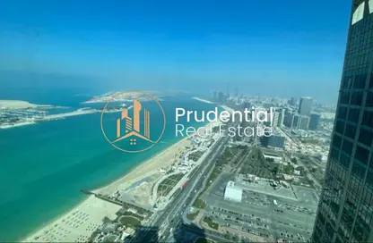 دوبلكس - 2 غرف نوم - 3 حمامات للايجار في أبراج نيشن تاورز - شارع الكورنيش - أبوظبي