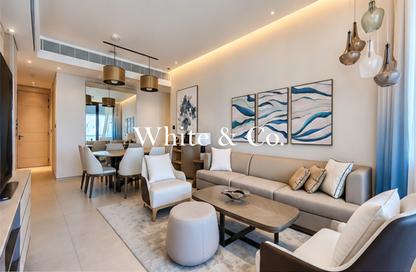 Apartment - 3 - 3 for rent in Jumeirah Gate Tower 2 - The Address Jumeirah Resort and Spa - Jumeirah Beach Residence - Dubai