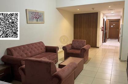 Apartment - Studio - 1 Bathroom for rent in Ajman One Towers - Al Sawan - Ajman
