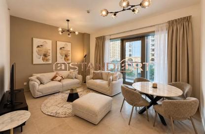 Apartment - 1 - 2 for rent in Sparkle Tower 2 - Sparkle Towers - Dubai Marina - Dubai