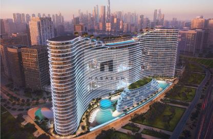 Apartment - 1 - 1 for sale in Binghatti Aquarise - Business Bay - Dubai