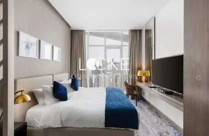 Apartment - Studio - 1 Bathroom for sale in Damac Maison Prive B - Damac Maison Prive - Business Bay - Dubai