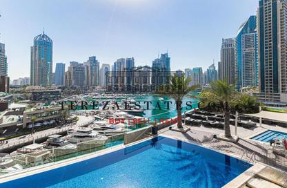 Apartment - 2 Bedrooms - 3 Bathrooms for sale in Damac Heights - Dubai Marina - Dubai