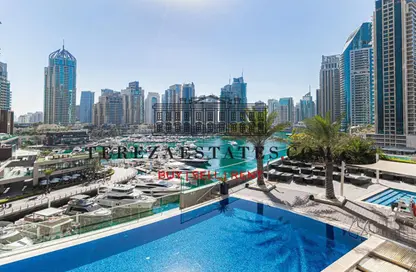 Apartment - 2 Bedrooms - 3 Bathrooms for sale in Damac Heights - Dubai Marina - Dubai