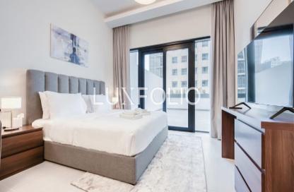 Apartment - Studio - 1 for rent in SOL Bay - Business Bay - Dubai