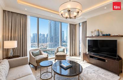Apartment - 1 - 1 for rent in The Address Residence Fountain Views 2 - The Address Residence Fountain Views - Downtown Dubai - Dubai