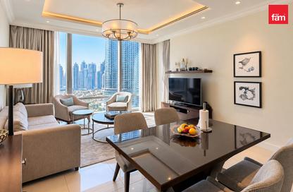 Apartment - 1 - 1 for rent in The Address Residence Fountain Views 2 - The Address Residence Fountain Views - Downtown Dubai - Dubai