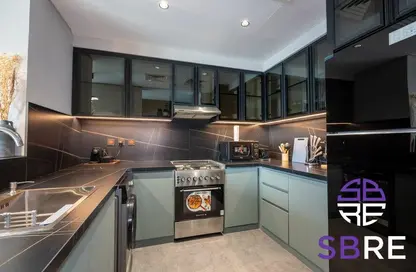 شقة - 2 غرف نوم - 2 حمامات للايجار في B كريك سايد 18 - حدائق الإمارات 1 - مرسى خور دبي - دبي