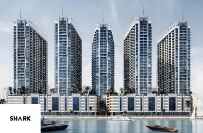 Apartment - 2 Bedrooms - 3 Bathrooms for sale in Ajman Creek Towers - Al Rashidiya 1 - Al Rashidiya - Ajman