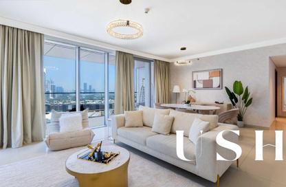 Apartment - 2 - 3 for rent in Boulevard Point - Downtown Dubai - Dubai