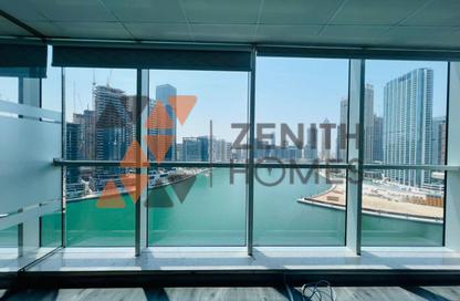 Office Space - Studio - 1 for rent in Lake Central - Business Bay - Dubai