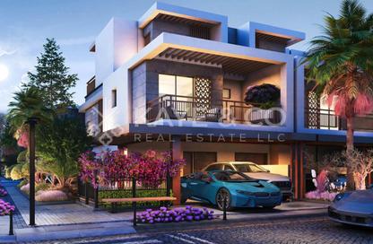 Townhouse - 4 - 5 for sale in Violet 4 - Violet - Damac Hills 2 - Dubai