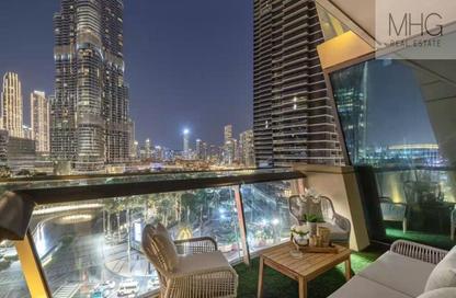 Apartment - 1 Bedroom - 2 Bathrooms for rent in Burj Vista Tower 1 - Burj Vista - Downtown Dubai - Dubai