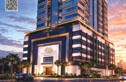 Apartment - 1 Bedroom - 2 Bathrooms for sale in Al Aamra Tower - Al Amerah - Ajman