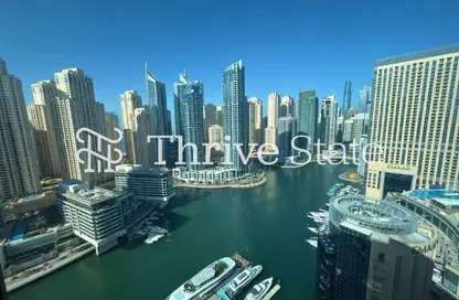 Apartment - 1 Bedroom - 2 Bathrooms for sale in Silverene Tower B - Silverene - Dubai Marina - Dubai