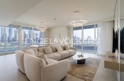 Apartment - 3 Bedrooms - 4 Bathrooms for rent in Beach Mansion Tower 1 - Beach Mansion - Emaar Beachfront - Dubai Harbour - Dubai