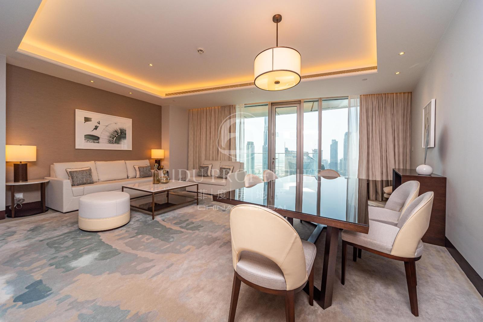 Full Burj Khalifa View | Luxury 2-Bedroom | Vacant