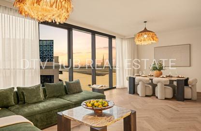 شقة - 2 غرف نوم - 3 حمامات للايجار في خور دبي ريزيدنس برج 1 جنوب - Dubai Creek ريزيدنسز South - Dubai Creek ريزيدنسز - مرسى خور دبي - دبي