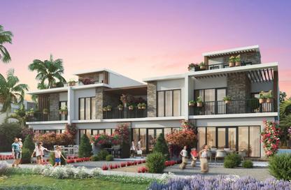 Townhouse - 4 - 5 for sale in Ibiza - Damac Lagoons - Dubai