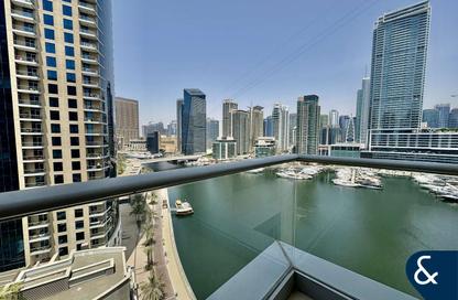 Apartment - 2 Bedrooms - 3 Bathrooms for rent in Beauport Tower - Marina Promenade - Dubai Marina - Dubai