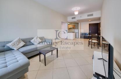 Apartment - 1 Bedroom - 2 Bathrooms for rent in Dubai Marina - Dubai