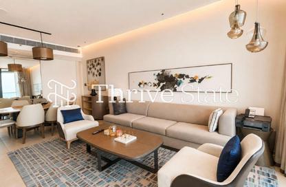 Hotel  and  Hotel Apartment - 3 Bedrooms - 4 Bathrooms for rent in Jumeirah Gate Tower 2 - The Address Jumeirah Resort and Spa - Jumeirah Beach Residence - Dubai
