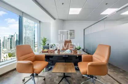 Office Space - Studio - 1 Bathroom for rent in The Prime Tower - Business Bay - Dubai