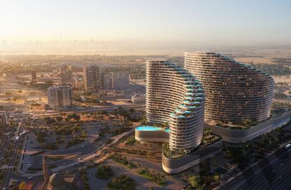 Apartment - Studio - 1 Bathroom for sale in Binghatti Skyflame 2 - Binghatti Skyflame - Majan - Dubai Land - Dubai