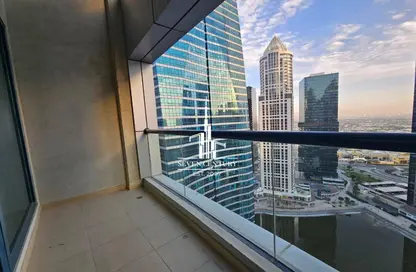 شقة - غرفة نوم - 2 حمامات للايجار في خور الجميرا 1 - (JLT) مجمع X - أبراج بحيرات الجميرا - دبي